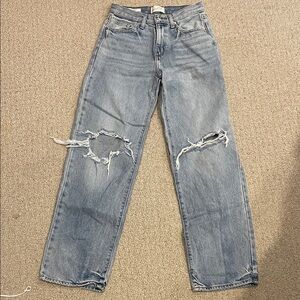 Universal Thread Light Blue Distressed Jeans
